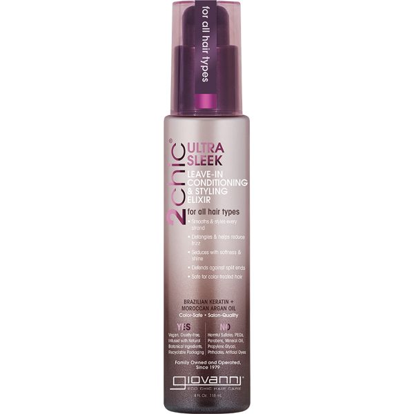 2chic® ULTRA-SLEEK LEAVE-IN CONDITIONING & STYLING ELIXIR