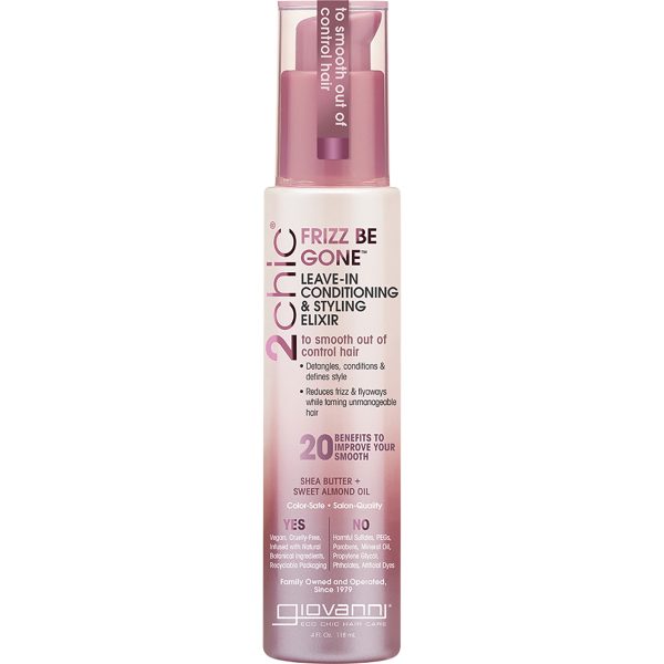 2chic® FRIZZ BE GONE™ LEAVE-IN CONDITIONING & STYLING ELIXIR