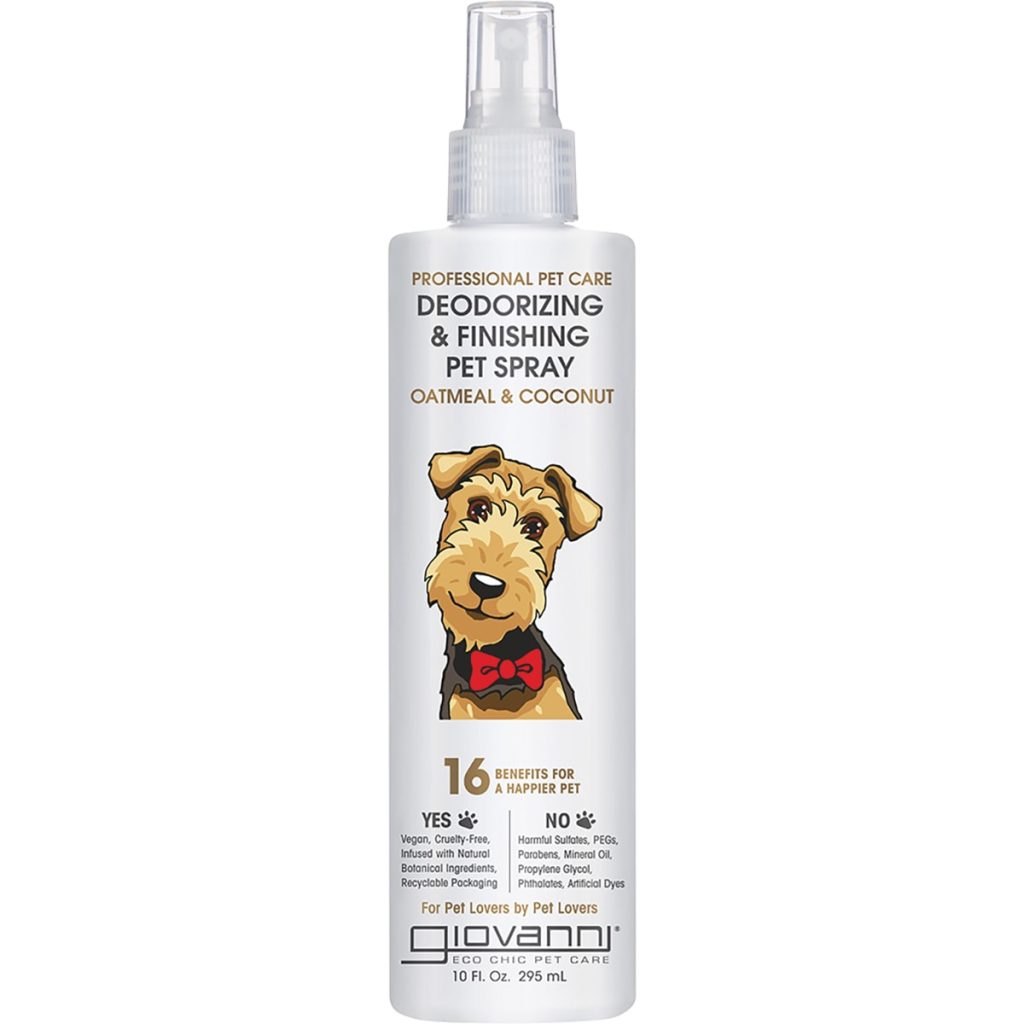 PROFESSIONAL PET DEODORIZING & FINISHING SPRAY