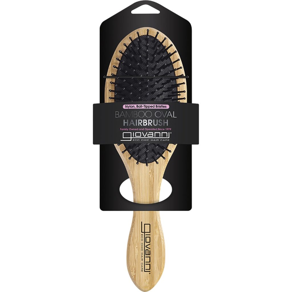 BAMBOO OVAL HAIR BRUSH