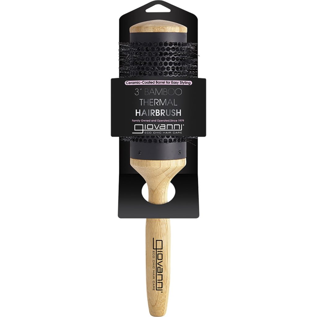 3″ BAMBOO THERMAL HAIRBRUSH