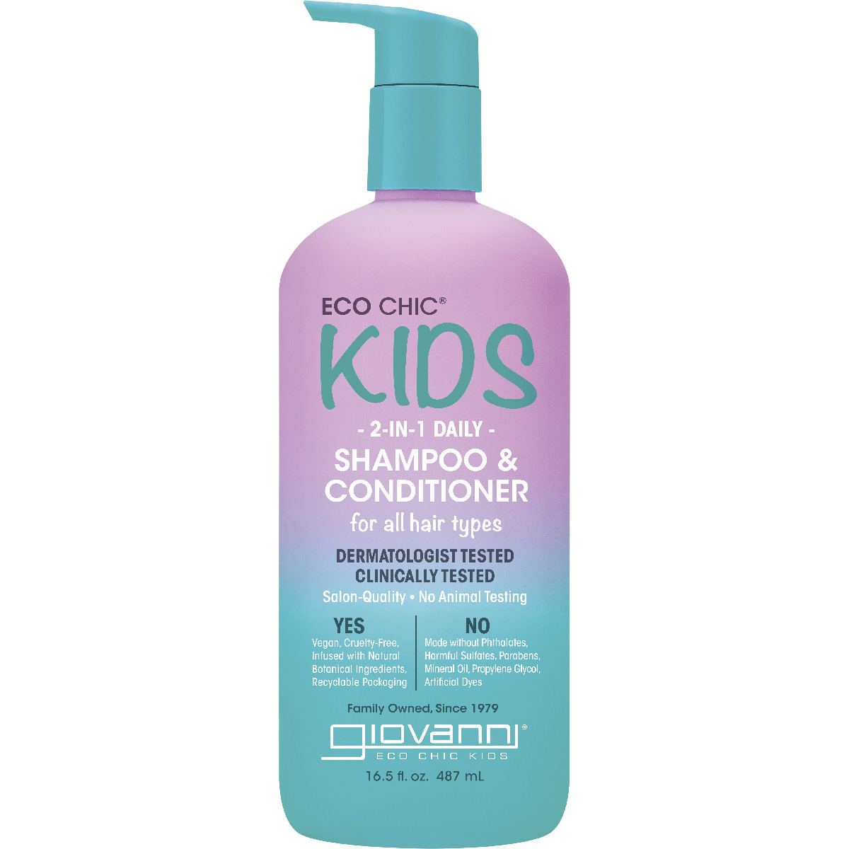 ECO CHIC® KIDS 2 IN 1 SHAMPOO & CONDITIONER